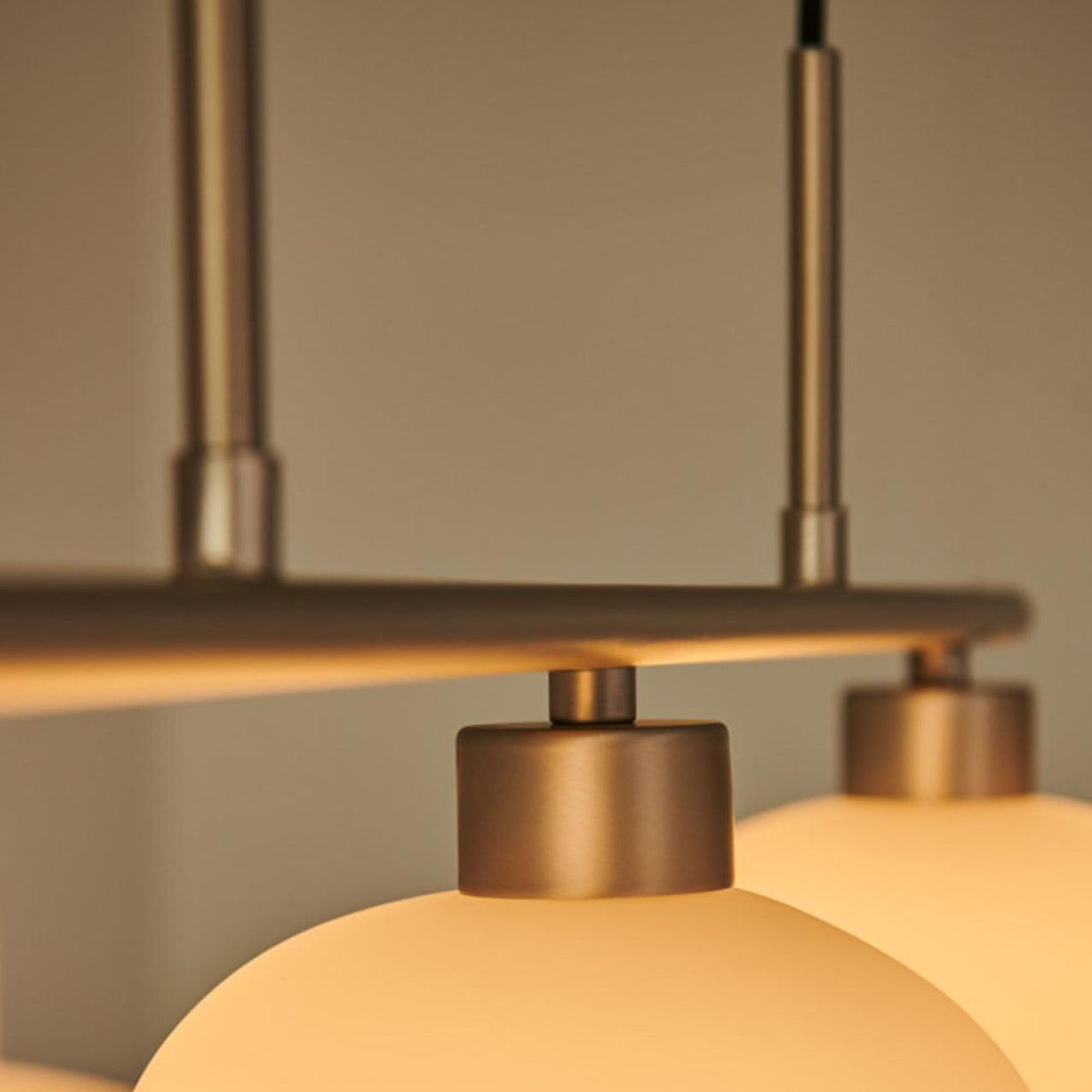 Candy Suspension Cluster Crème 3 Lampes