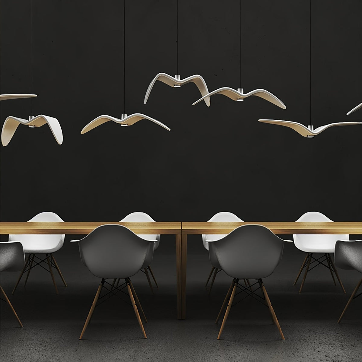 Arova Suspension Lampe Ailes d'Oiseau pour Salon-Cielum
