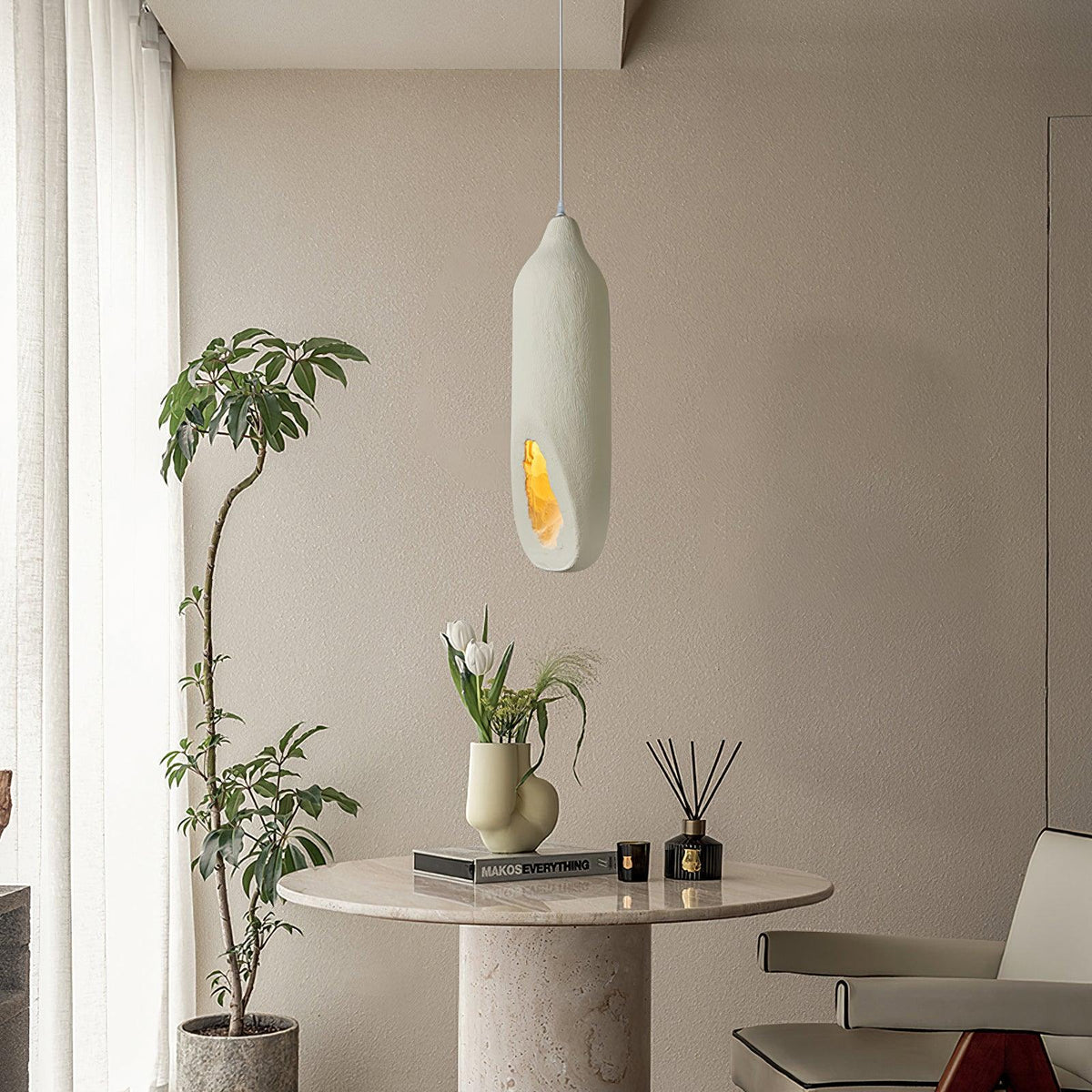 Orenuna Lampe Suspendue Nordique Moderne en Plastique