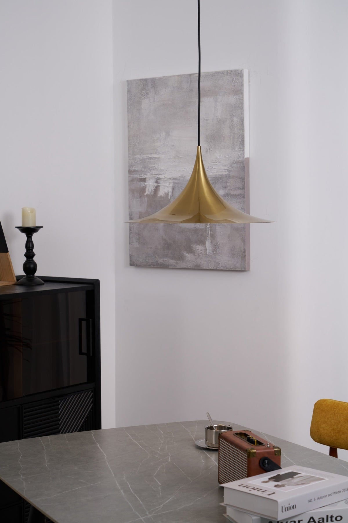 Althiran Suspension Acier Sculpturale