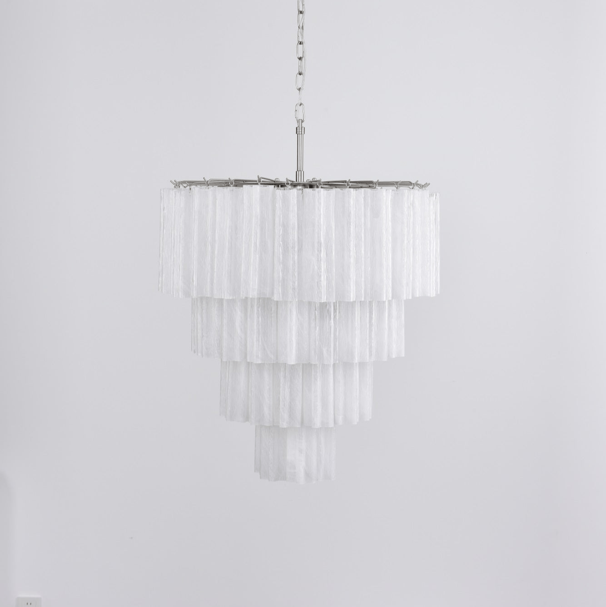 Eldana Lustre Cascade Superposé Verre Élégant Vintage