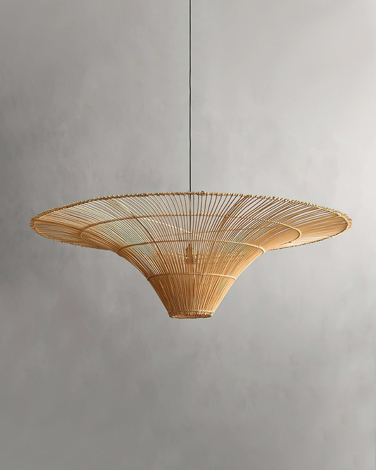 Juvia Handwoven Rattan Pendant Light-Neutral Decor