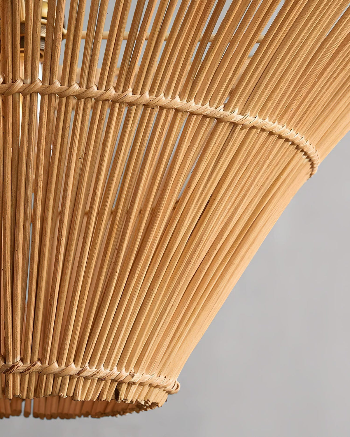 Juvia Handwoven Rattan Pendant Light-Neutral Decor