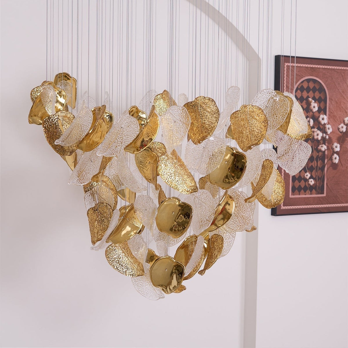 Lucilia Lustre à Feuilles Iridescentes