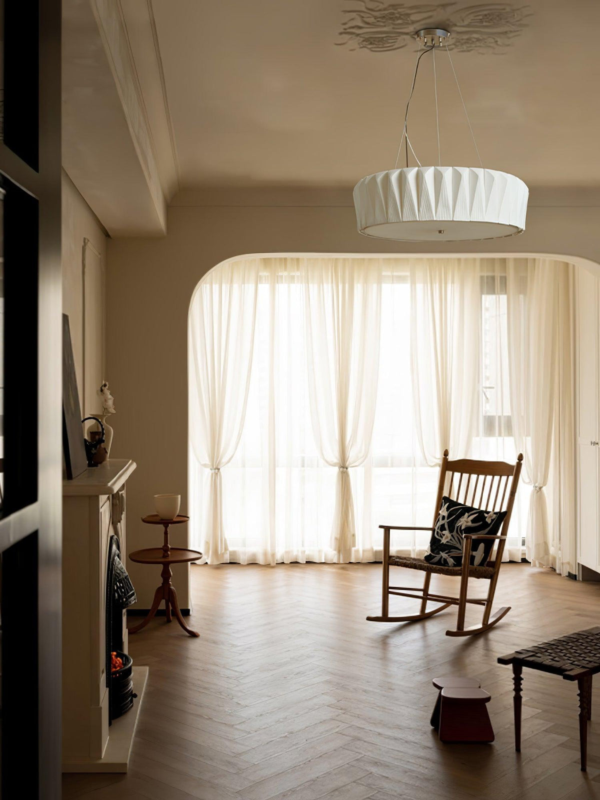 Vaeliora Côtes Céramique Suspension Lumière