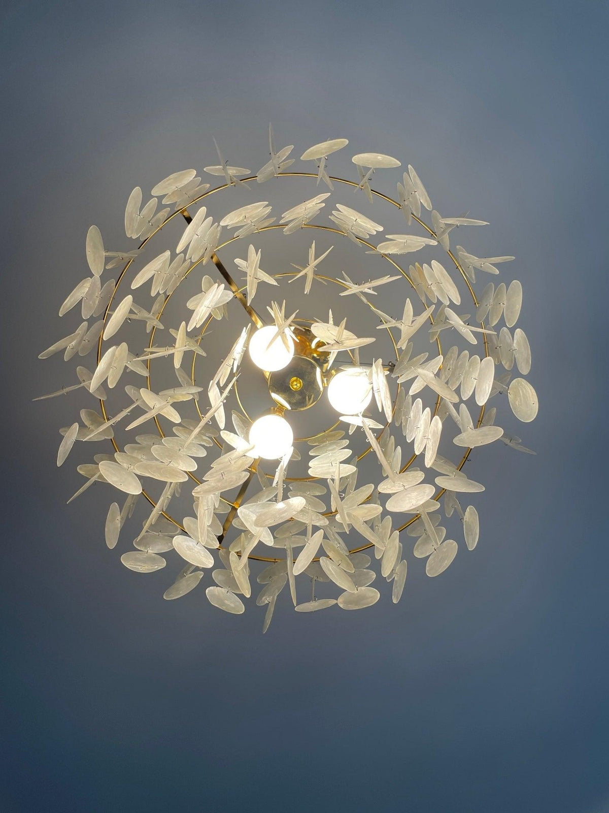 Esileth Postmoderne Luxe Coquille Carillon Lustre