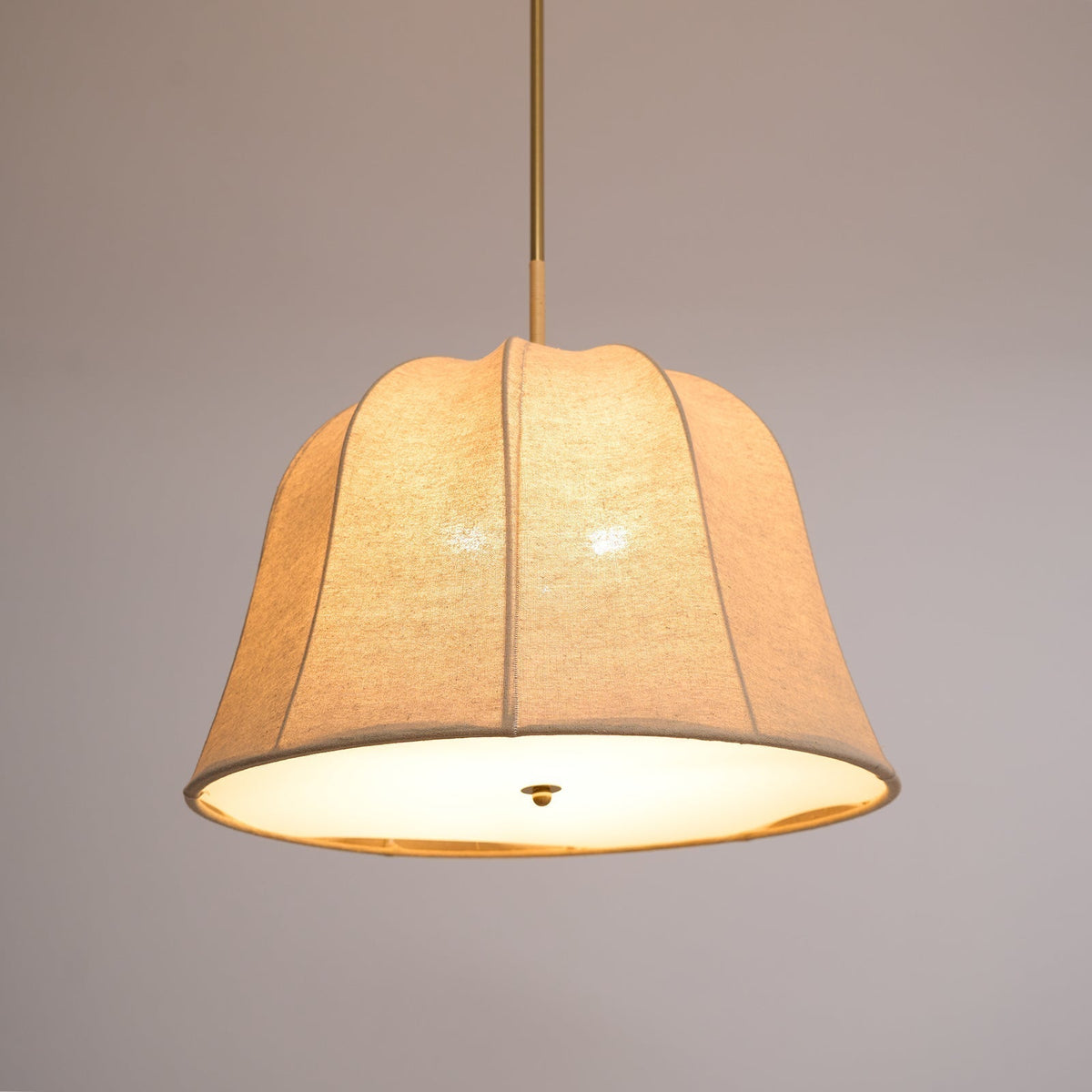 Fiora Lampe Suspendue en Tissu Vintage