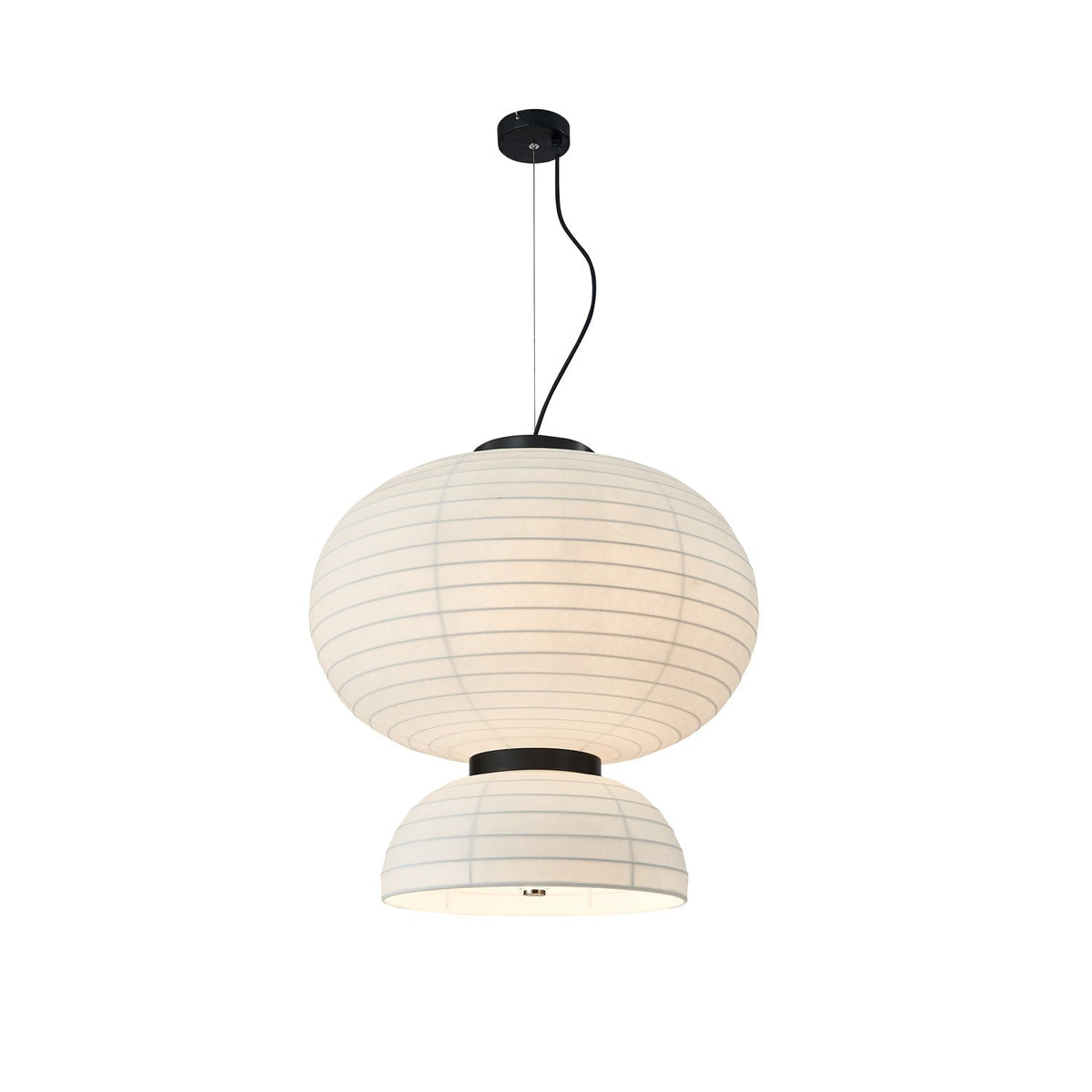 Uldoror Suspension en Soie Style Art Moderne Traditionnel