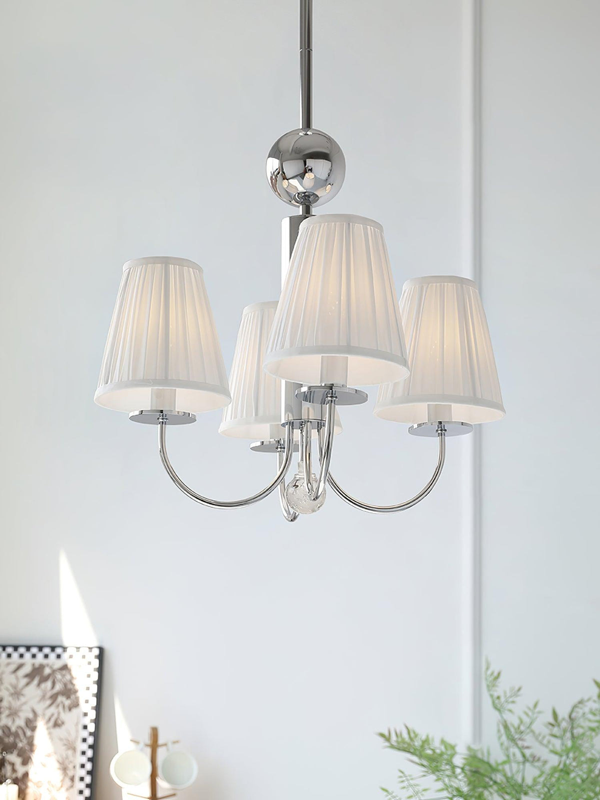 Glimmer Lustre Chrome en Tissu Simplicité