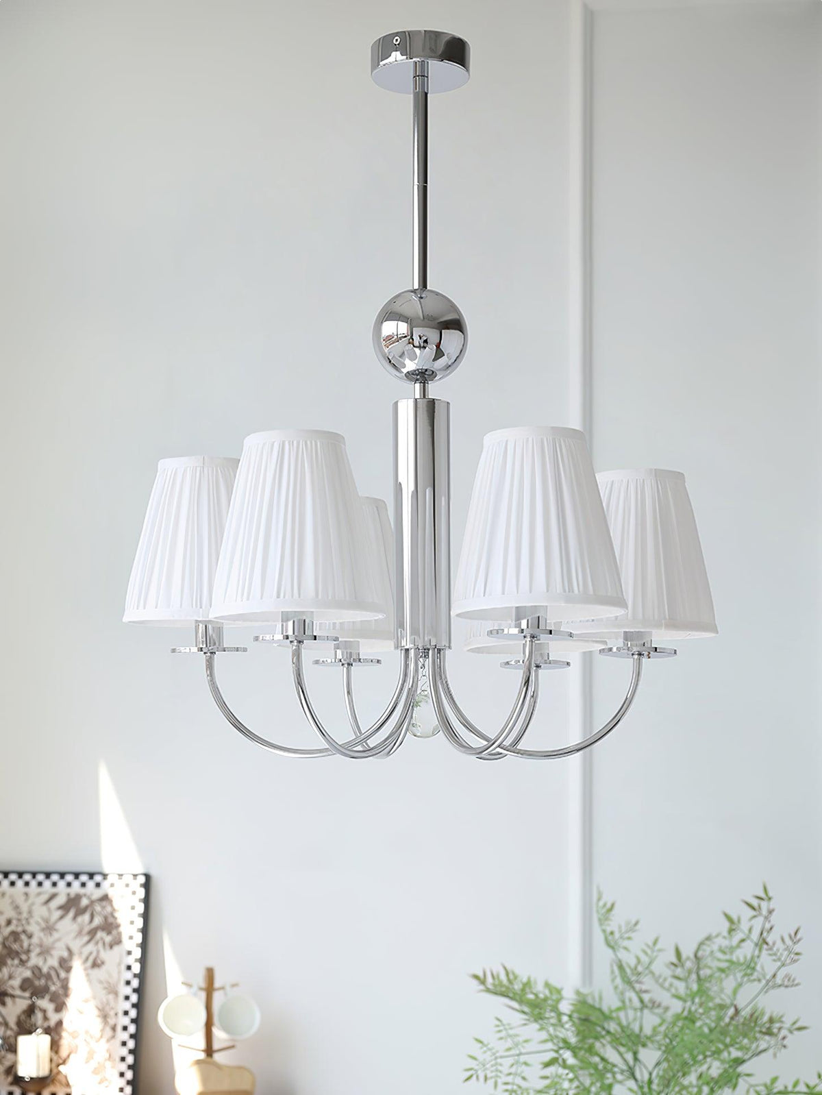Glimmer Lustre Chrome en Tissu Simplicité