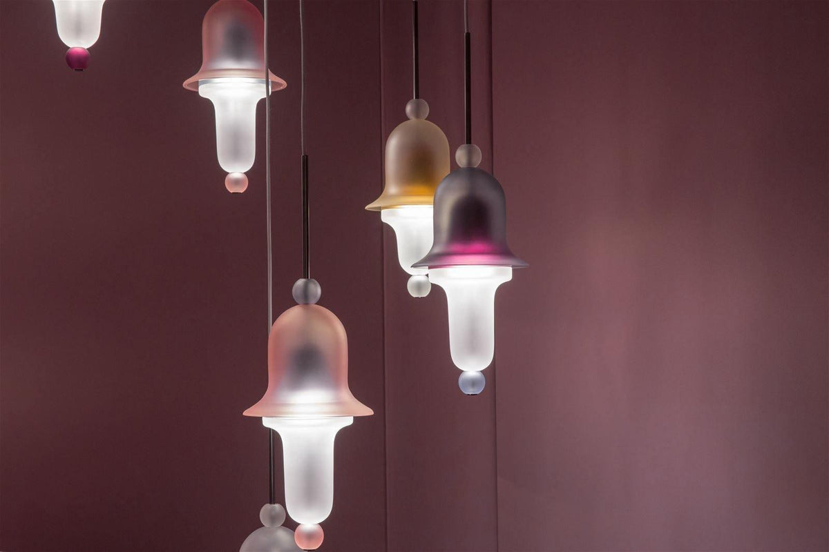 Calaeus Suspension en Verre Art Nordique pour Salon