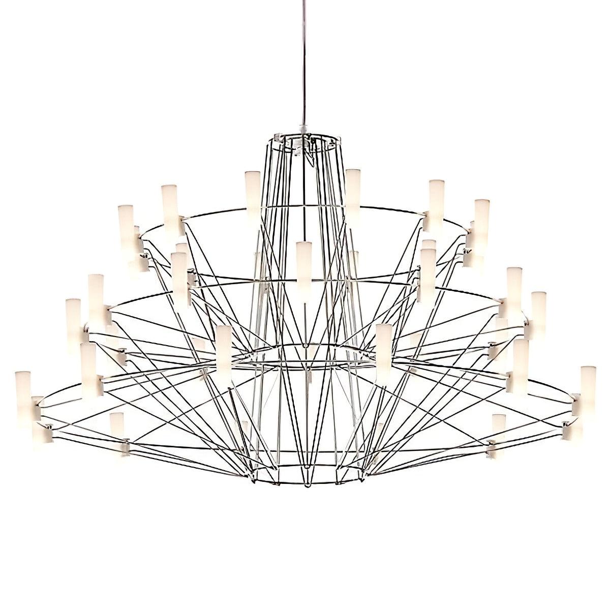 Heliora Lustre Acrylique Moderne Ballet Céleste