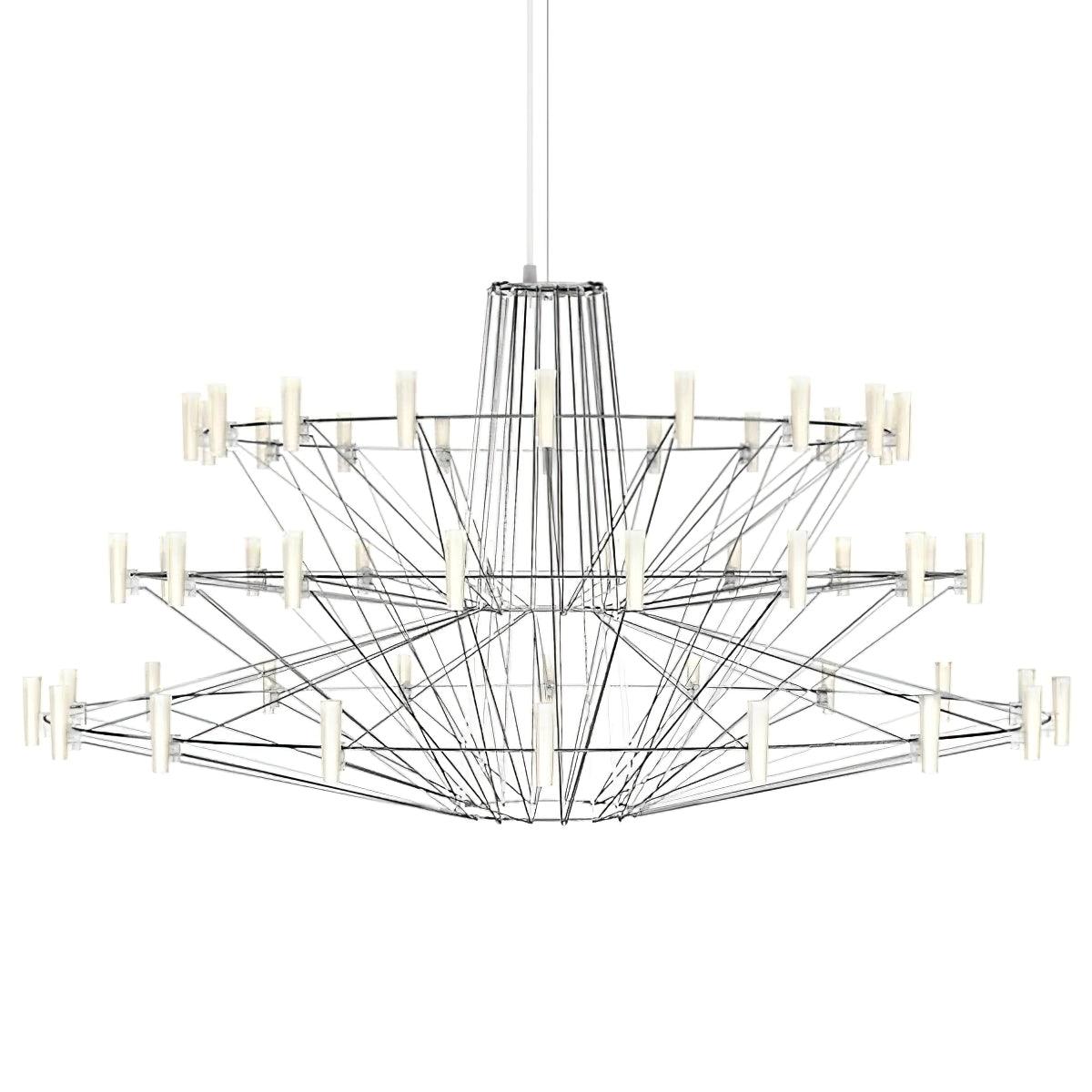 Heliora Lustre Acrylique Moderne Ballet Céleste