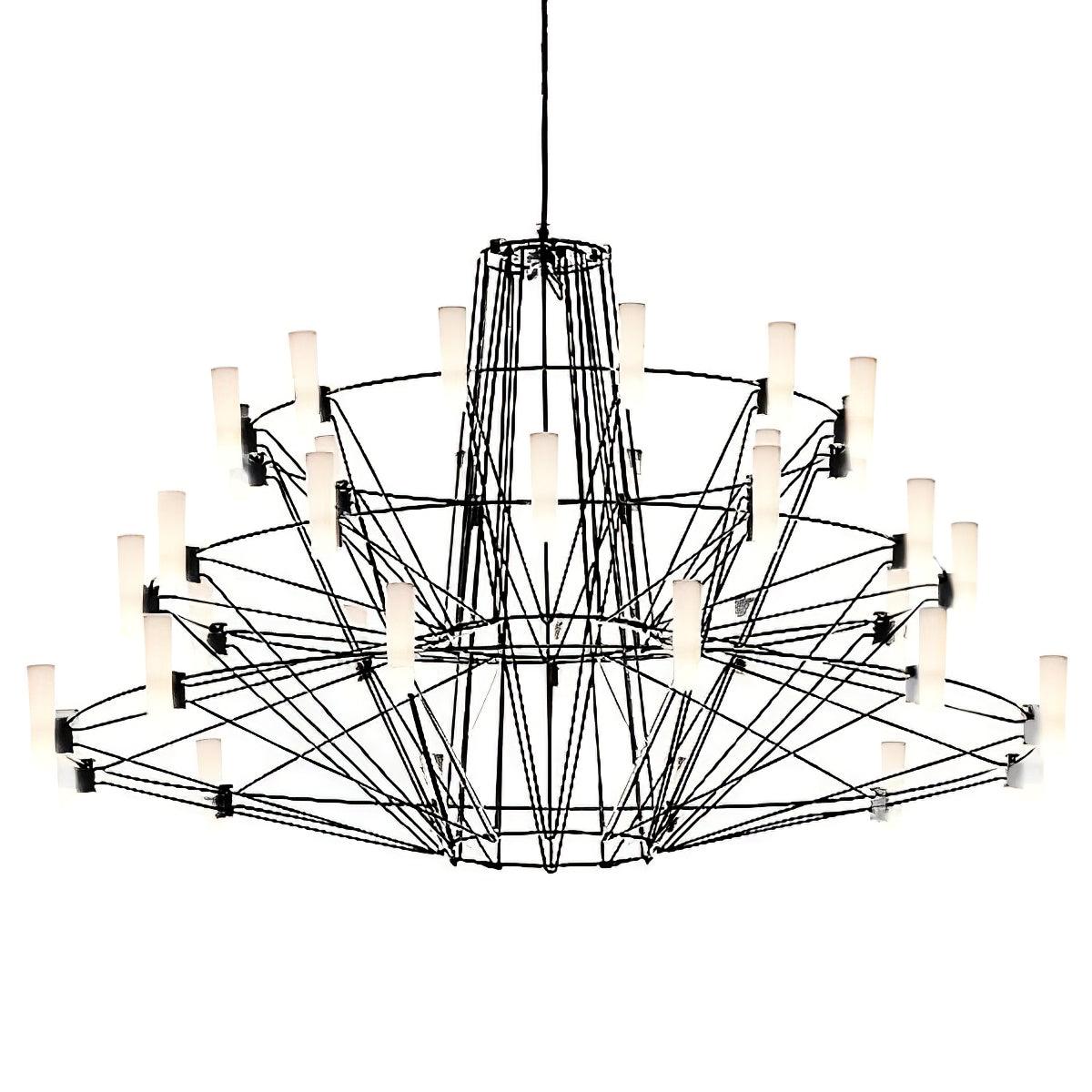 Heliora Lustre Acrylique Moderne Ballet Céleste