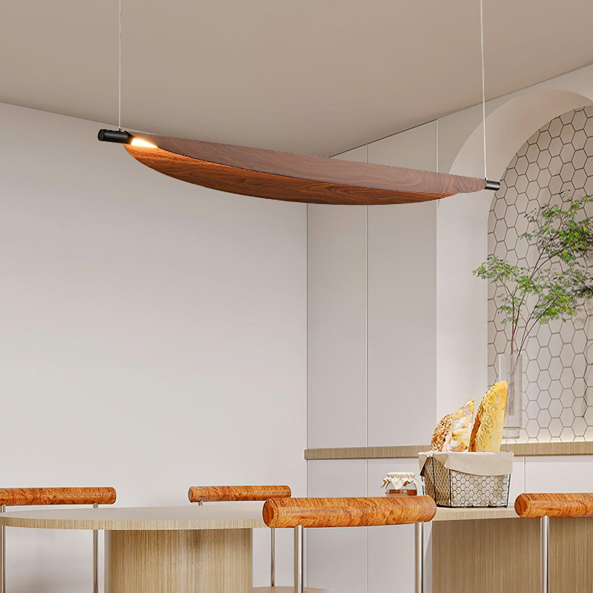 Cororia Lampe Suspension de Style Moderne Minimaliste
