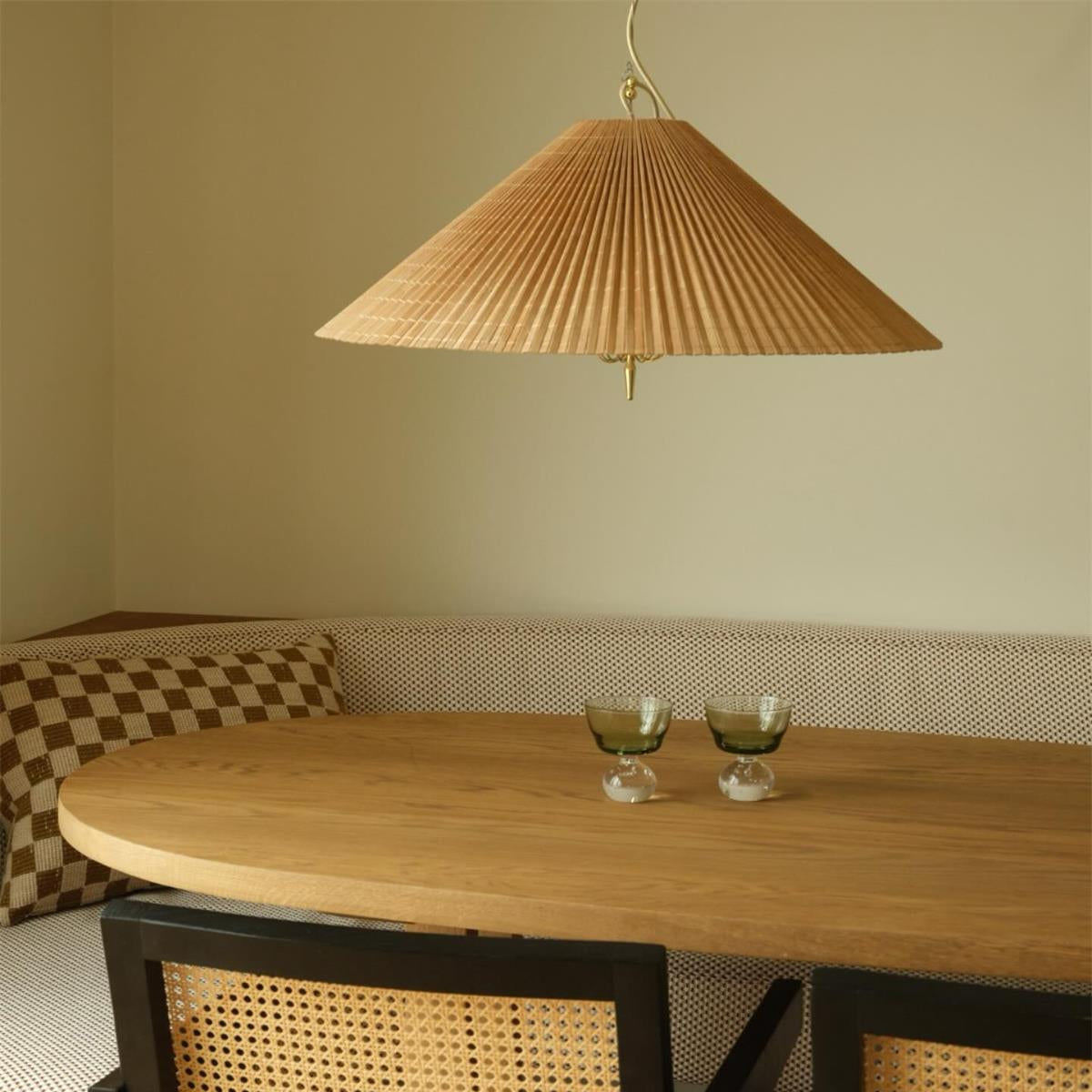 Feyla Natural Woven Pendant Lamp-Neutral Decor