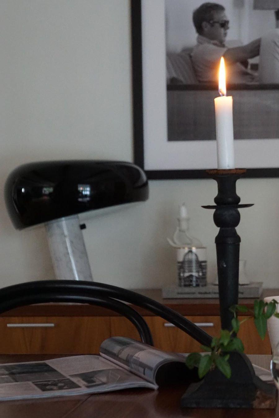 Nucleus Lampe de Table en Marbre