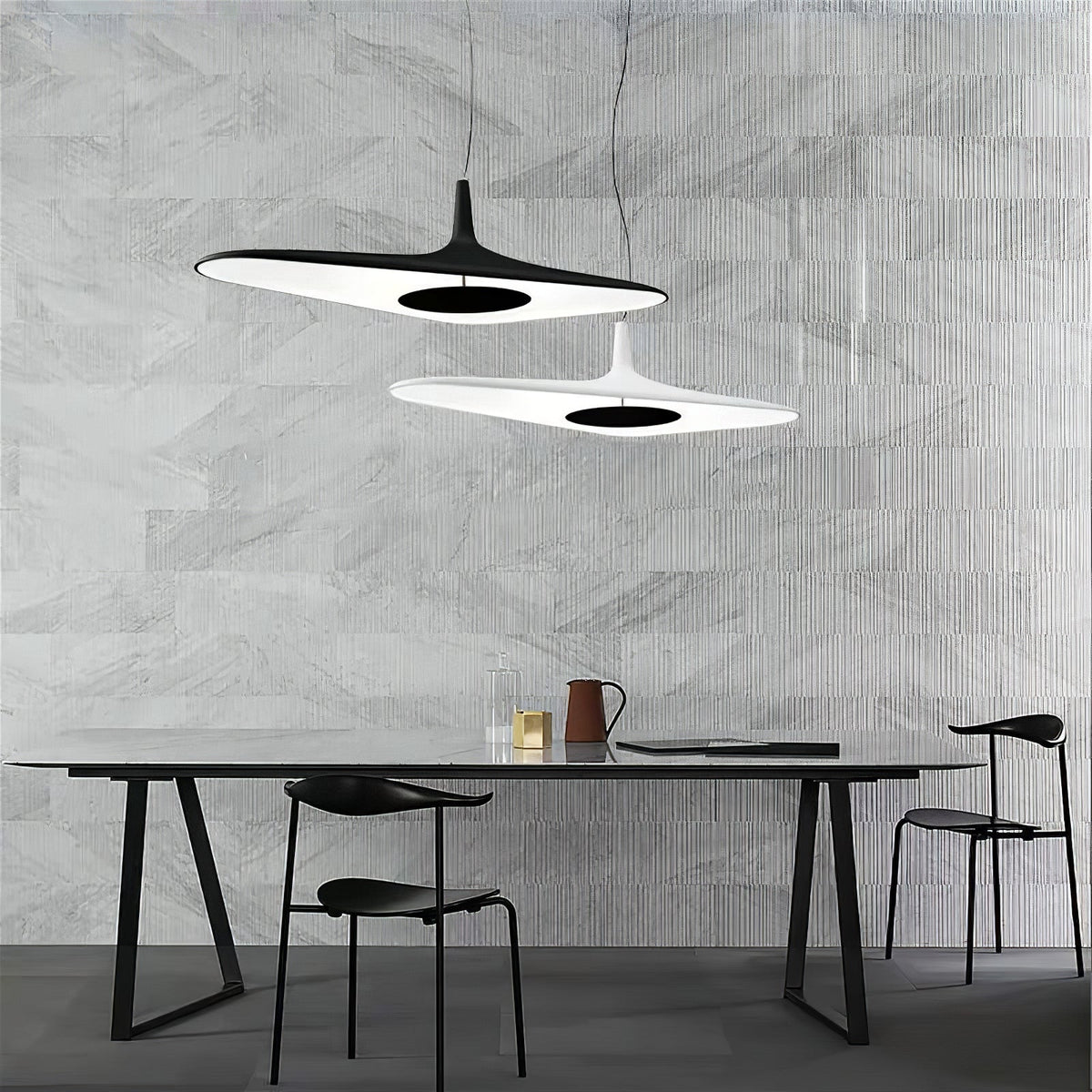 Soleil Noir Pendant Lamp-Neutral Decor