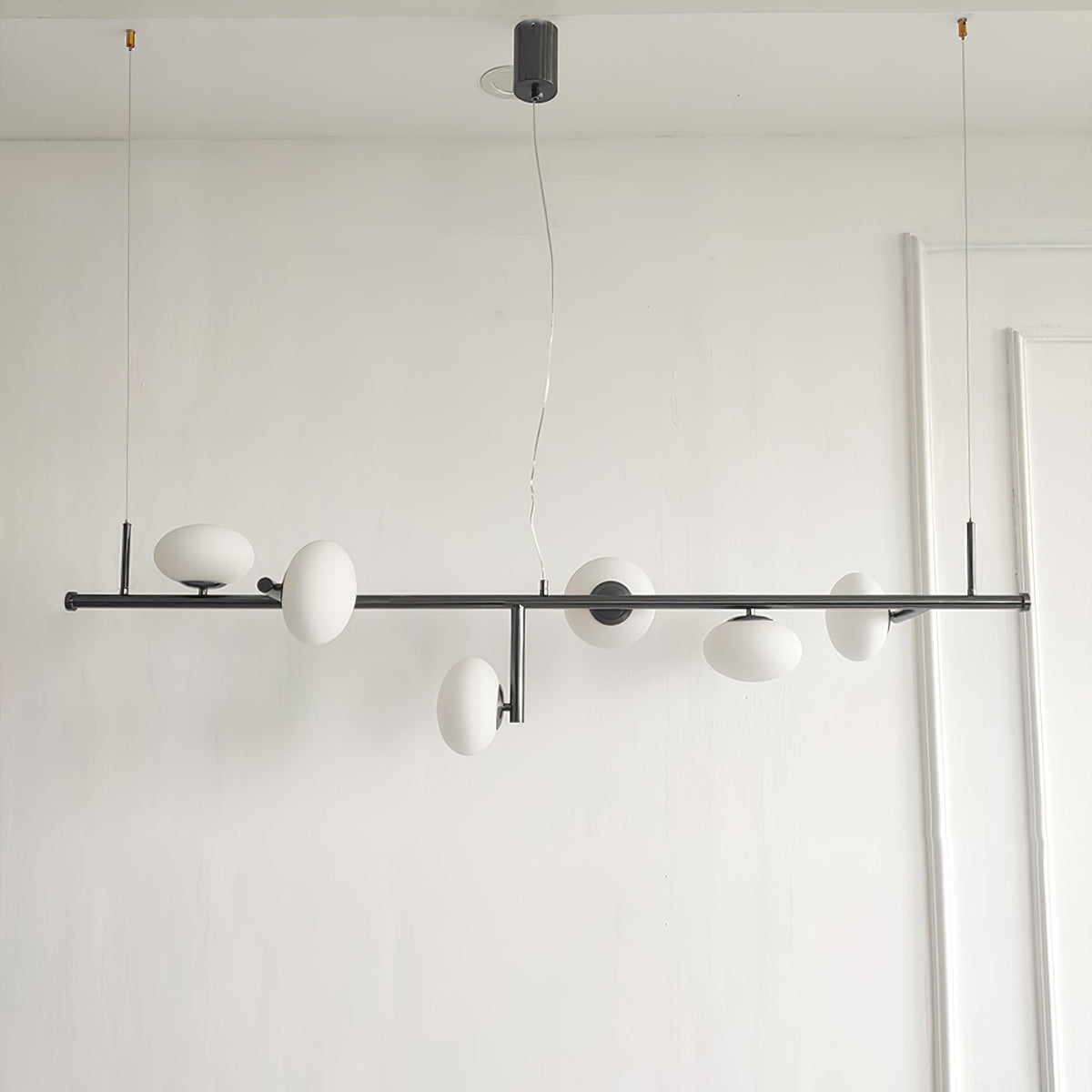 Balance Lustre en Verre Moderne