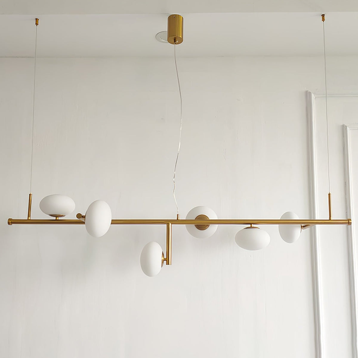 Balance Lustre en Verre Moderne