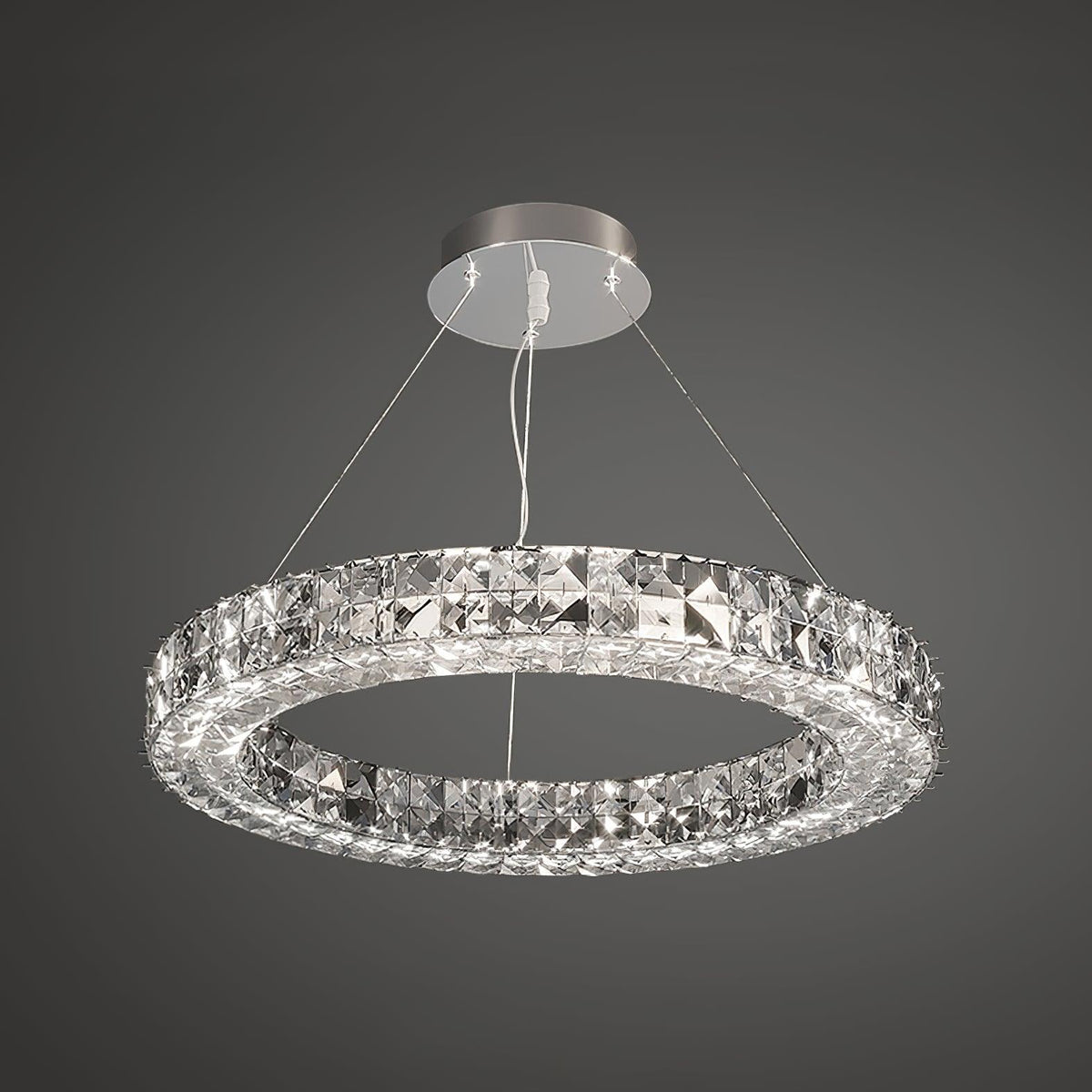 Dareneris Lustre Anneau Cristal Spiridon Luxe