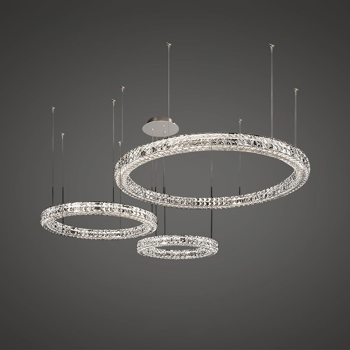 Dareneris Lustre Anneau Cristal Spiridon Luxe