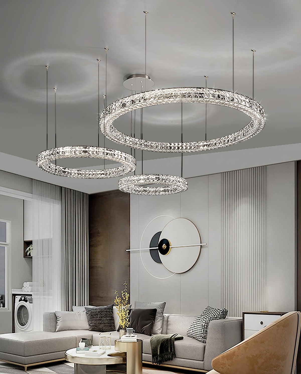 Dareneris Lustre Anneau Cristal Spiridon Luxe
