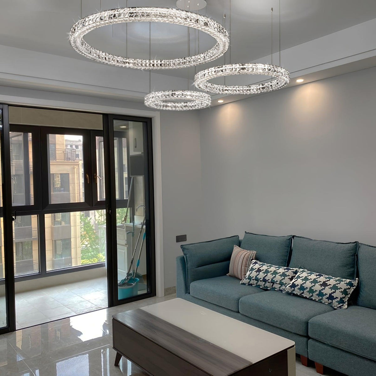 Dareneris Lustre Anneau Cristal Spiridon Luxe