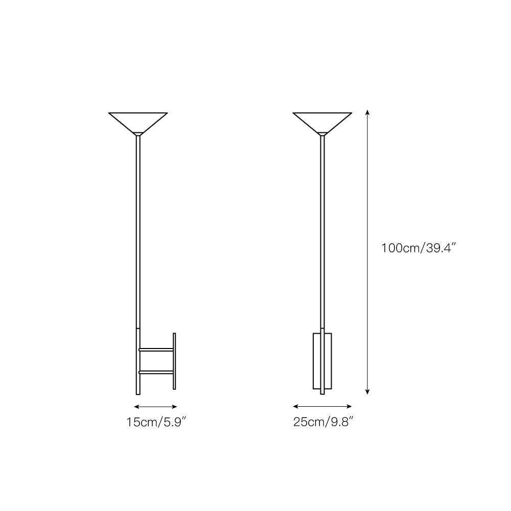 Ilthaion Moderne Minimaliste Empiler LED Métal Applique Murale