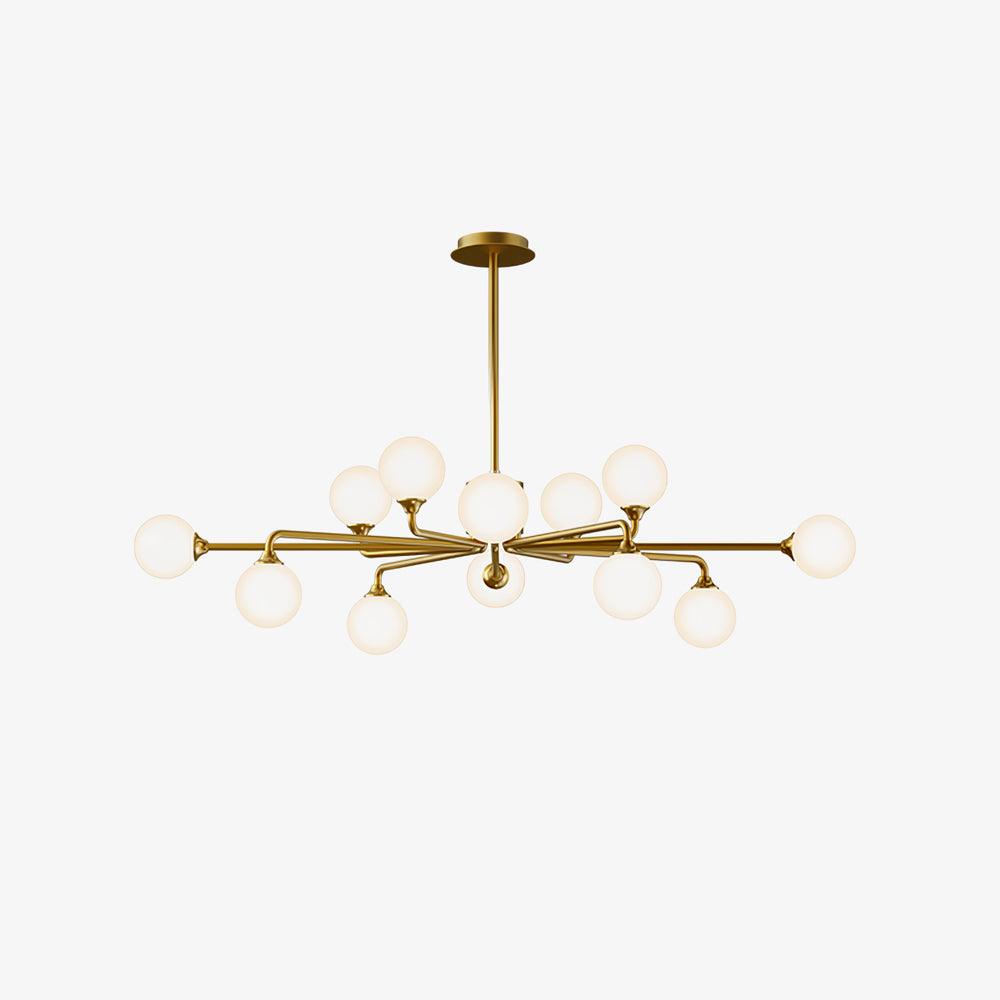 Galaxy Moderne Verre Lustre