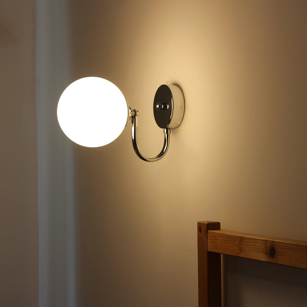 Globo Applique Murale Minimaliste en Verre Moderne