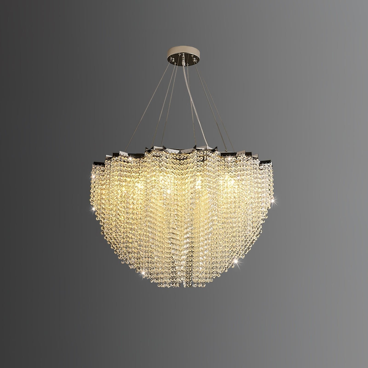 Zashayra Crystal Column Lustre