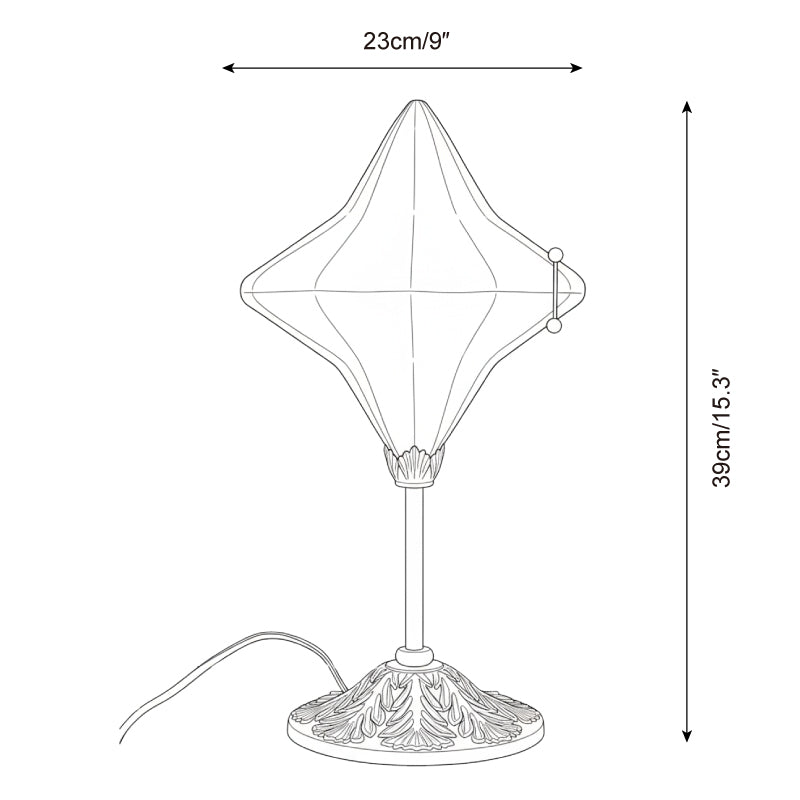 Lampe de Table en Travertin