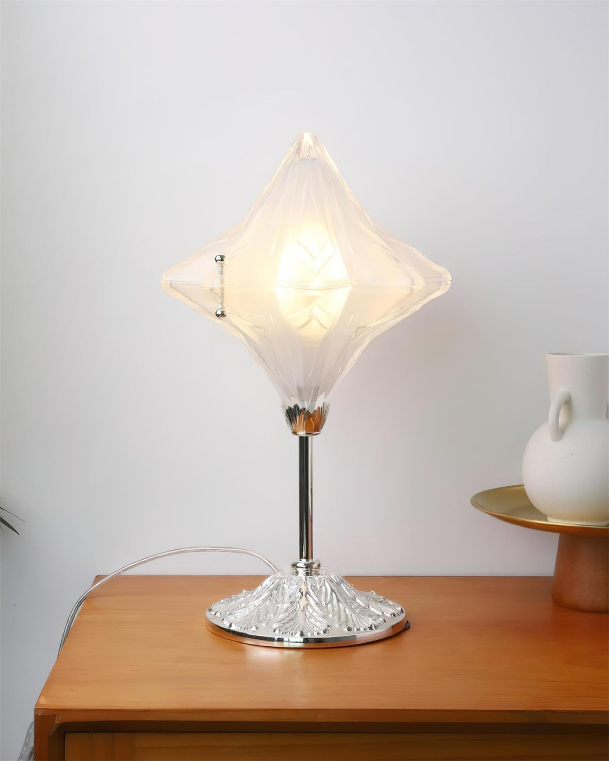 Lampe de Table en Travertin