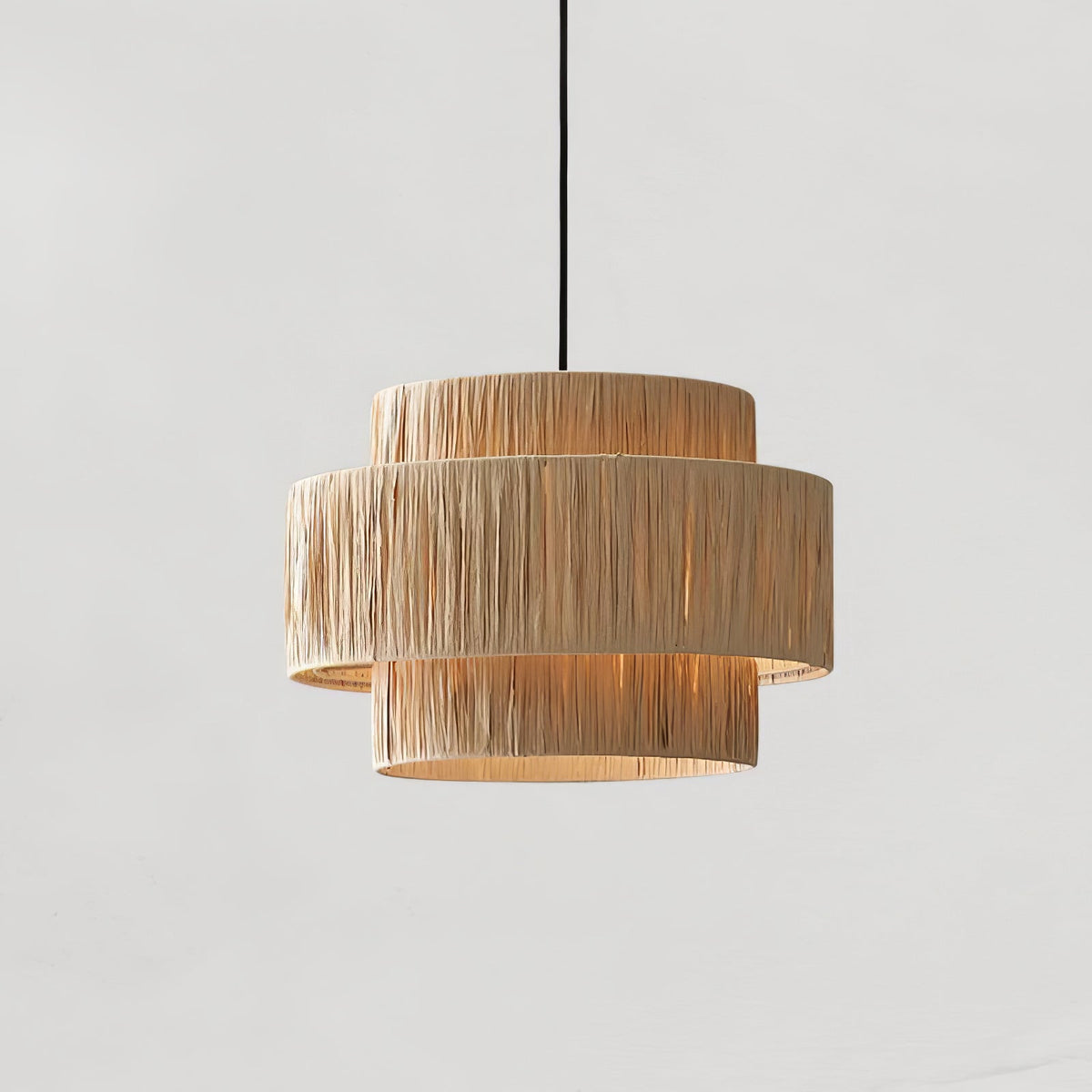 Thyra Suspension Paille Traditionnelle Rétro