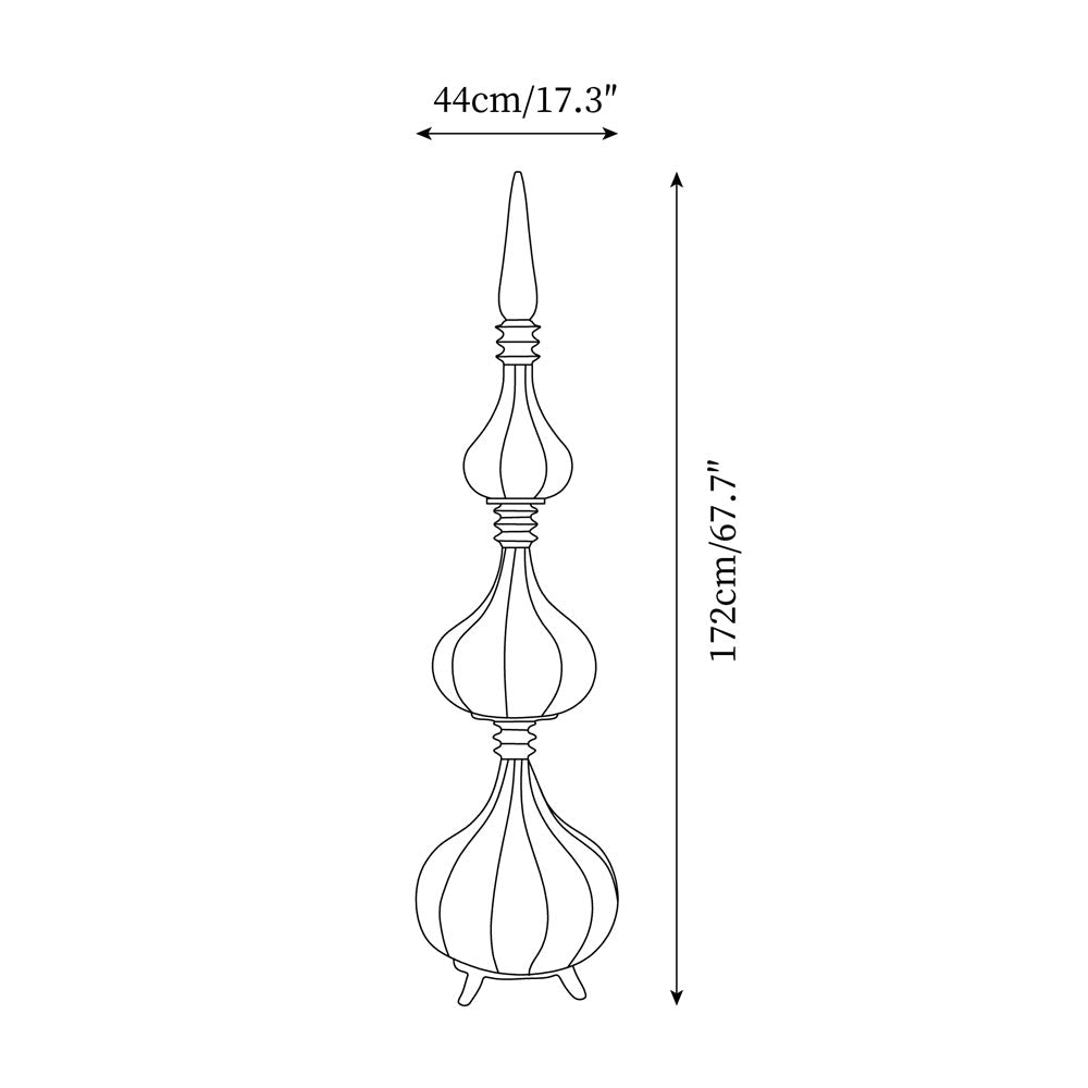 Pagoda Lampadaire