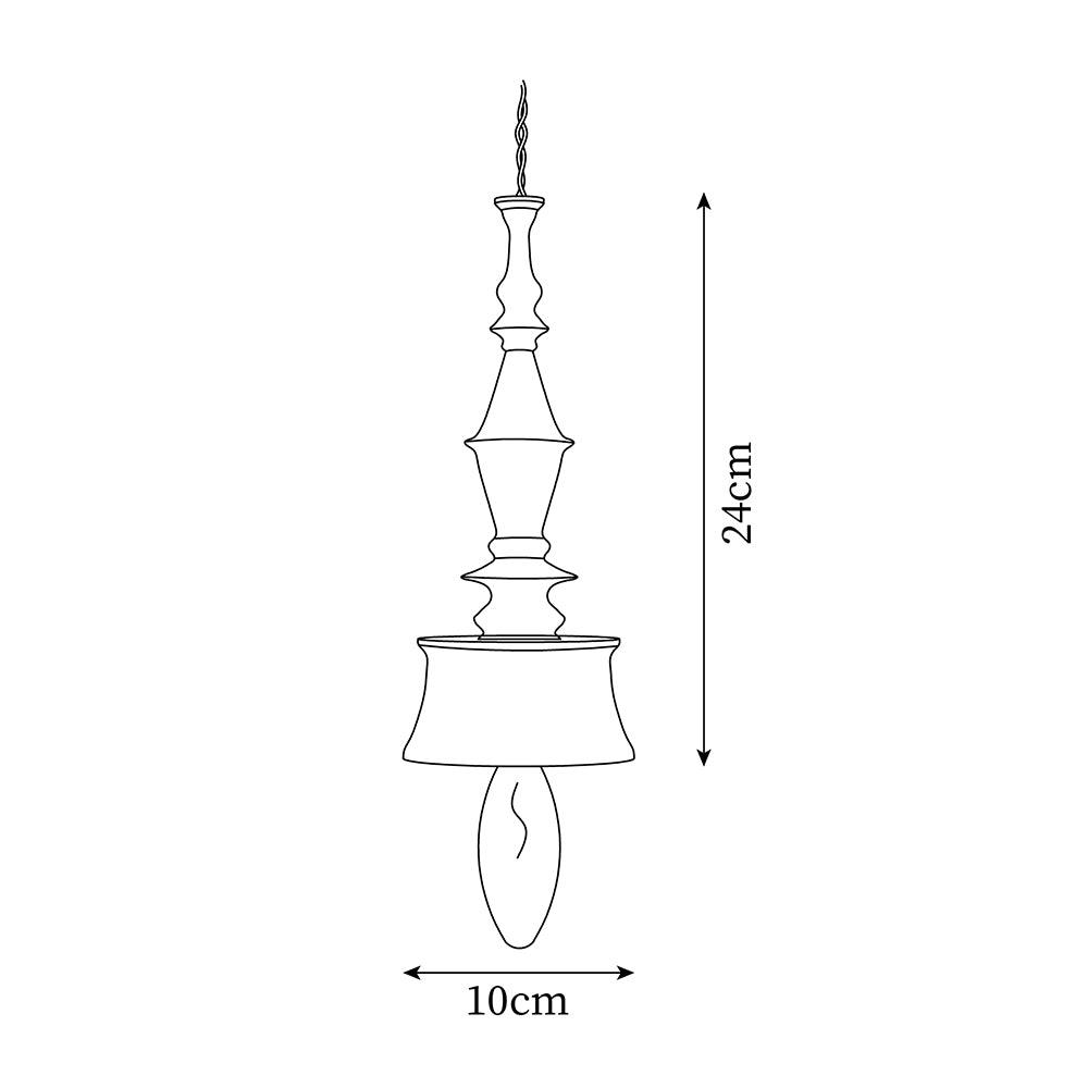 Pendant Lamp Wood Walnut Shade Modern Minimalist Cozy Warm-Neutral Decor