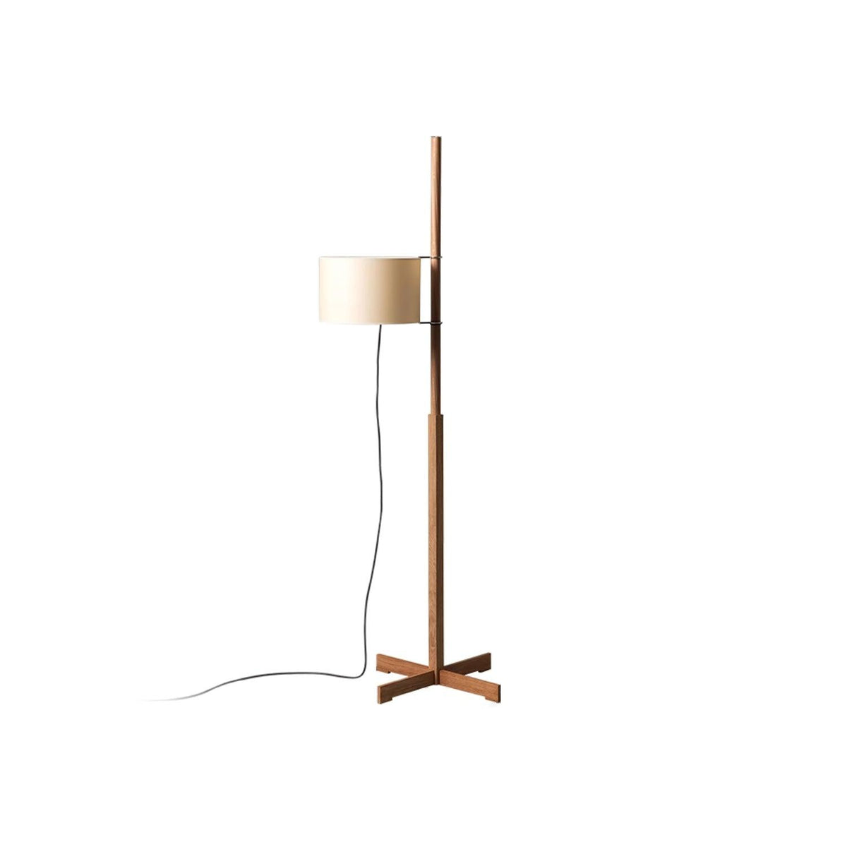 Vindis Lampadaire Bois Tissu