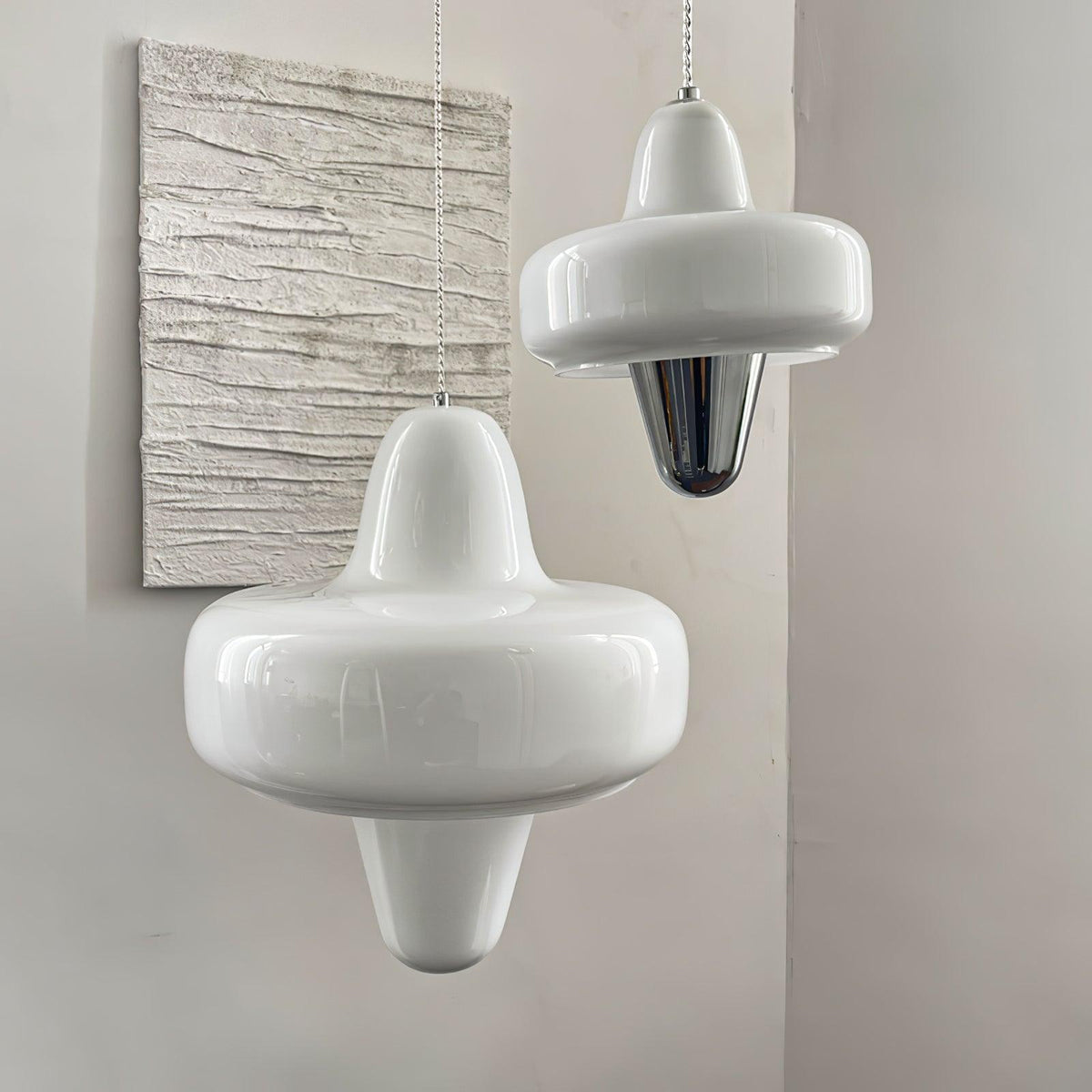 Nuvia Suspension en Verre Minimaliste