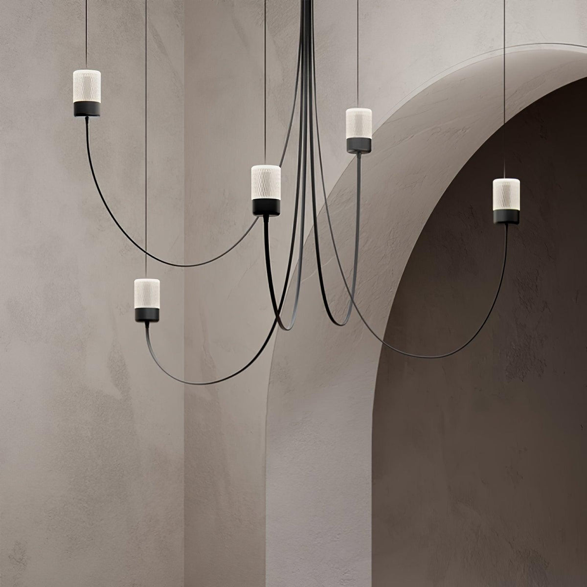 Riliana Lustre Verre Élégance Balancée