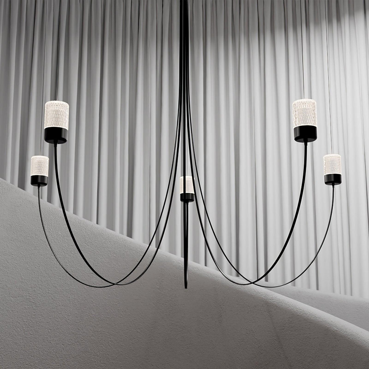 Riliana Lustre Verre Élégance Balancée