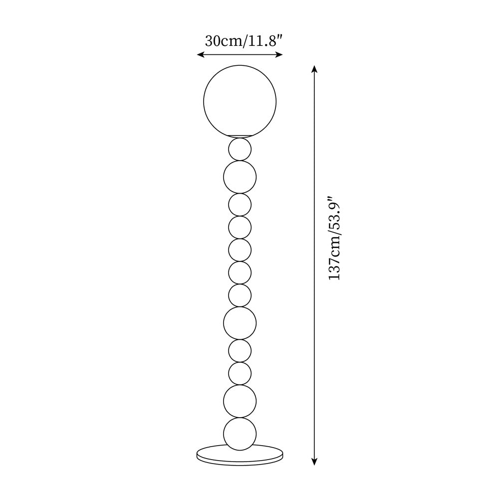 Beads Lampadaire