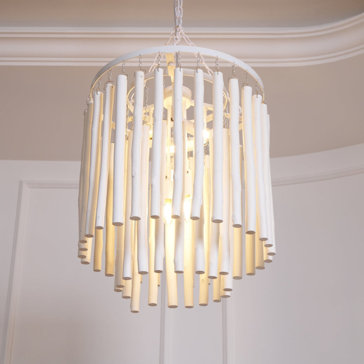 Talaria Lustre en Bois Luxe Postmoderne