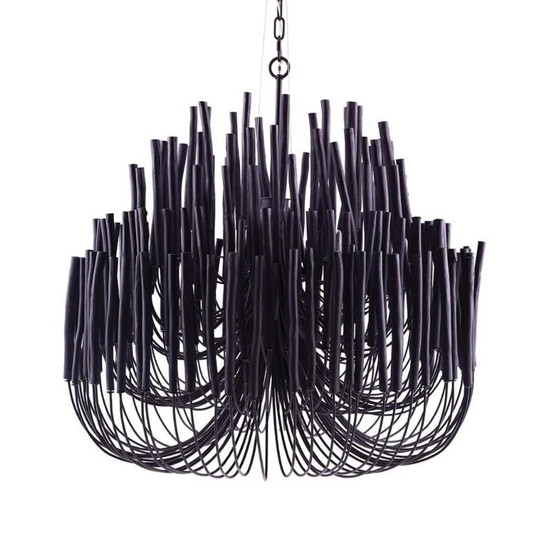 Talaria Lustre en Bois Luxe Postmoderne