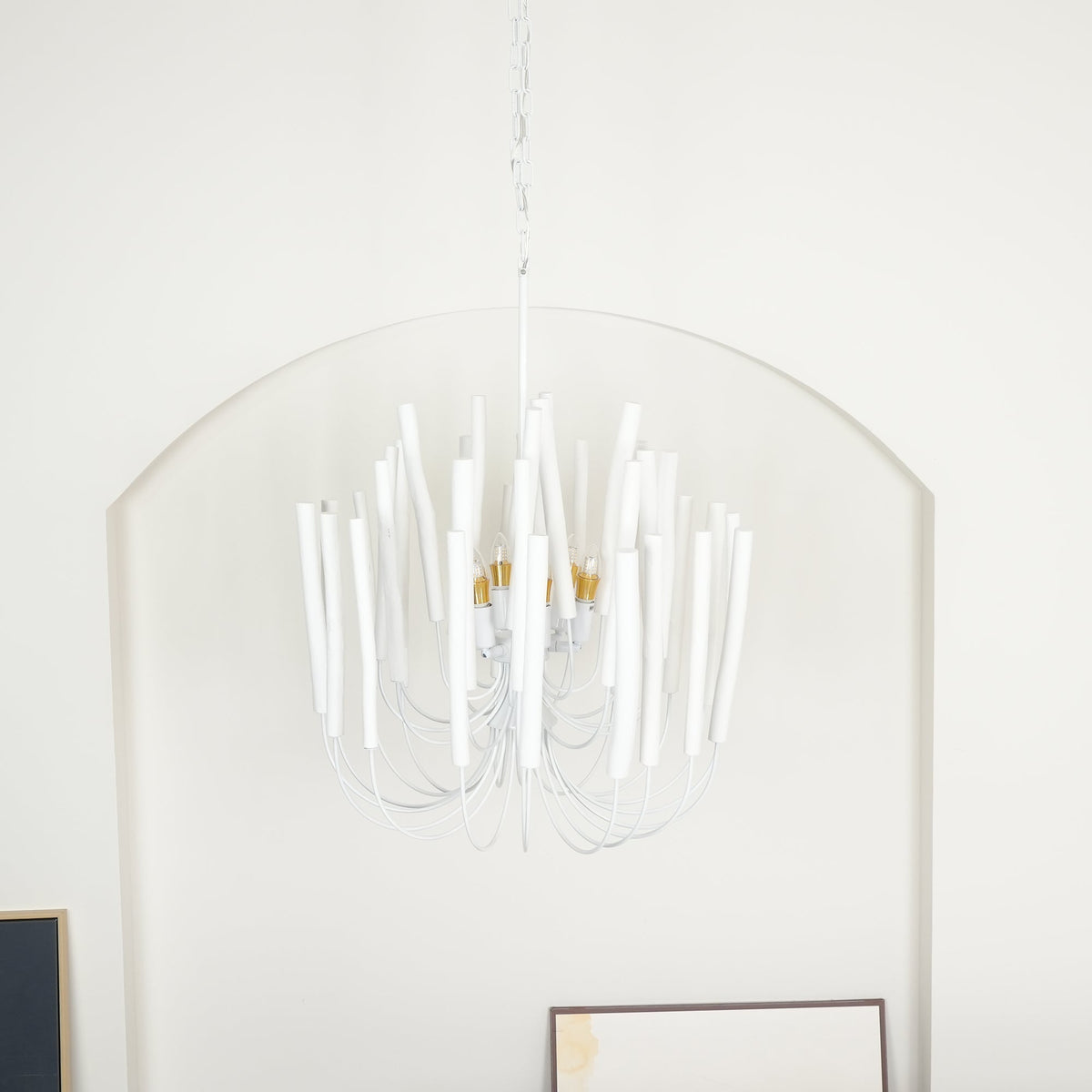 Talaria Lustre en Bois Luxe Postmoderne