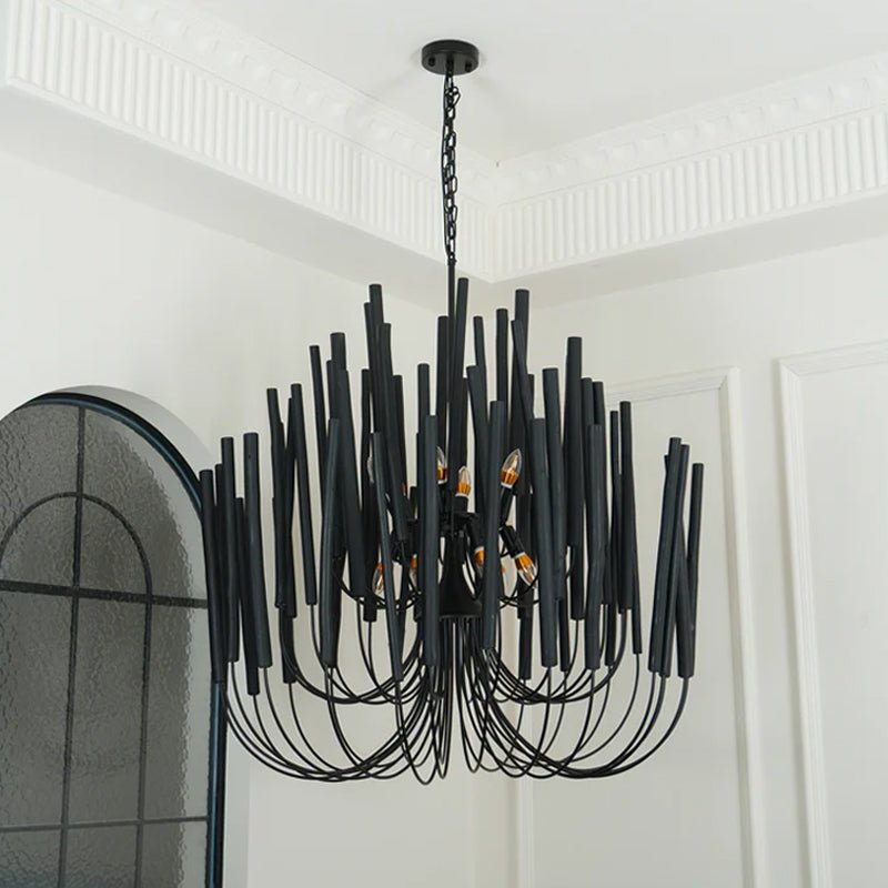 Talaria Lustre en Bois Luxe Postmoderne