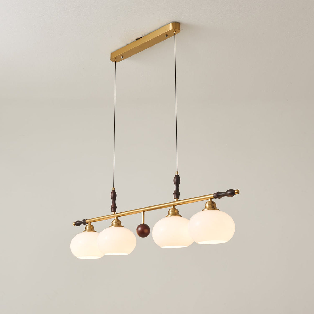 Liveno Suspension en Bois et Verre Premium-Cielum