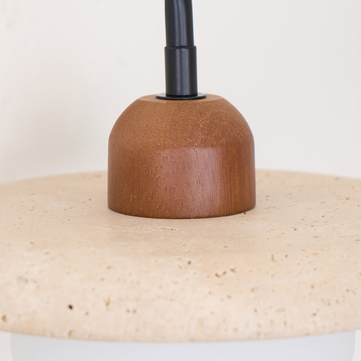 Solaro Travertine Wall Light Pull Chain Switch-Neutral Decor