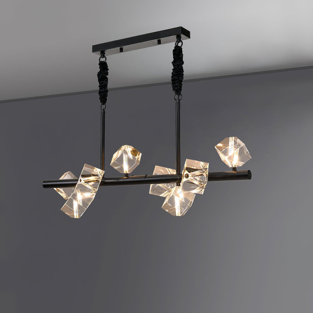 Eurthiel Lustre Pendentif Cristal Luxe