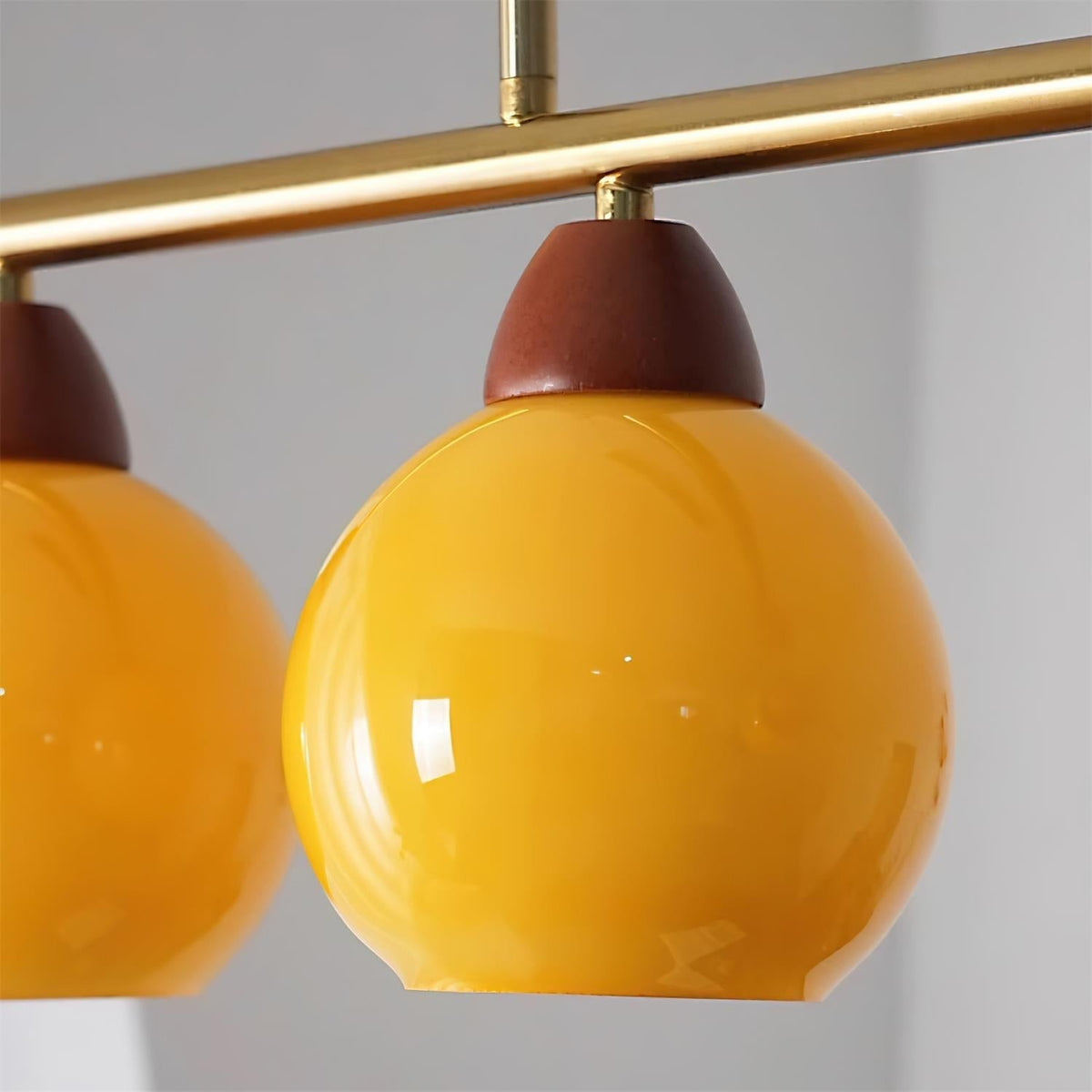 Amara Hand-blown Glass Chandelier-Neutral Decor